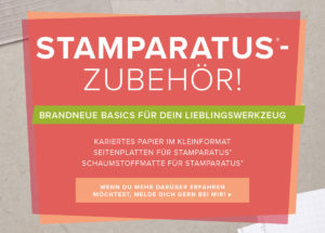 zusatzprodukte für den Stamperatus von Stampin`Up!